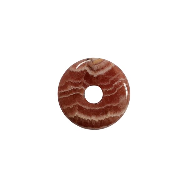 Rhodochrosite Donut 25mm - La Maison d'Ambre