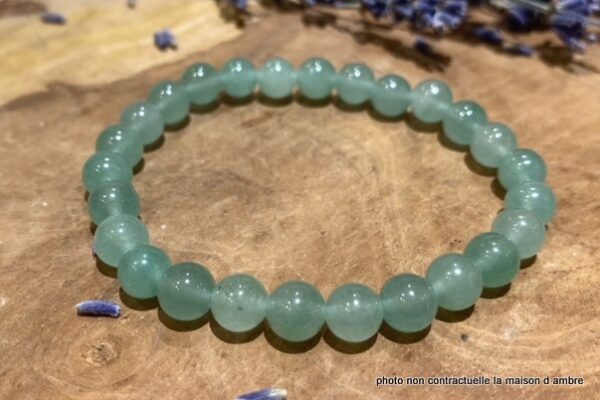 Bracelet Aventurine Verte 6mm