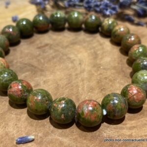 Bracelet Unakite 8mm