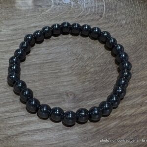 Bracelet Hématite 6mm