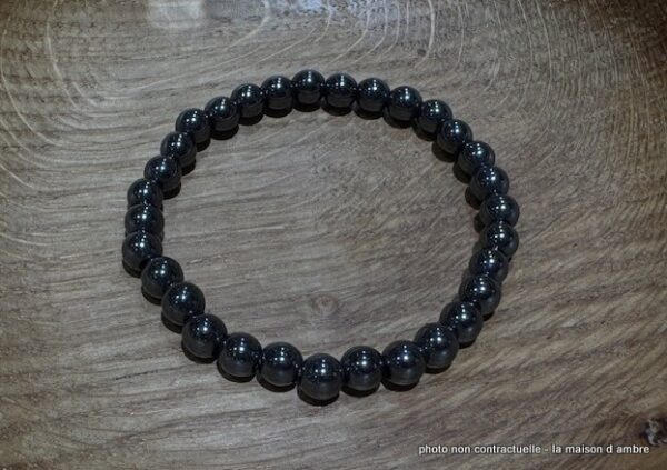Bracelet Hématite 6mm