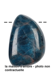 Apatite Bleue Pierre Percée