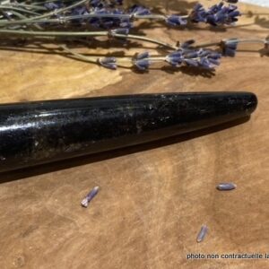 Bâton Réflexologie Tourmaline Noire