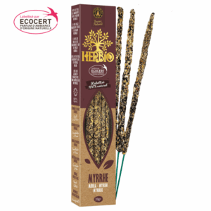 Encens Herbio Myrrhe Labellisé Ecocert 20gr