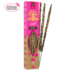 Encens Herbio Rose Labellisé Ecocert 20gr