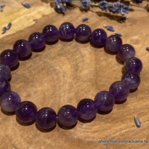 Bracelet Améthyste 10mm