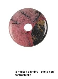 Rhodonite Donut 35mm
