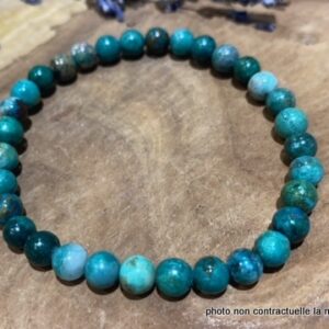 Bracelet Chrysocolle 6mm