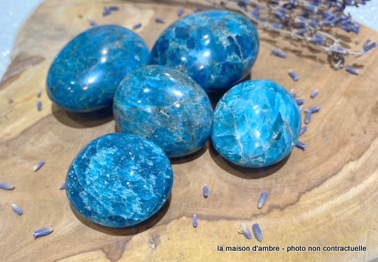 Apatite Bleue Galet