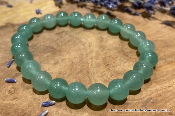 Bracelet Aventurine Verte 8mm