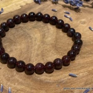 Bracelet Grenat 6mm