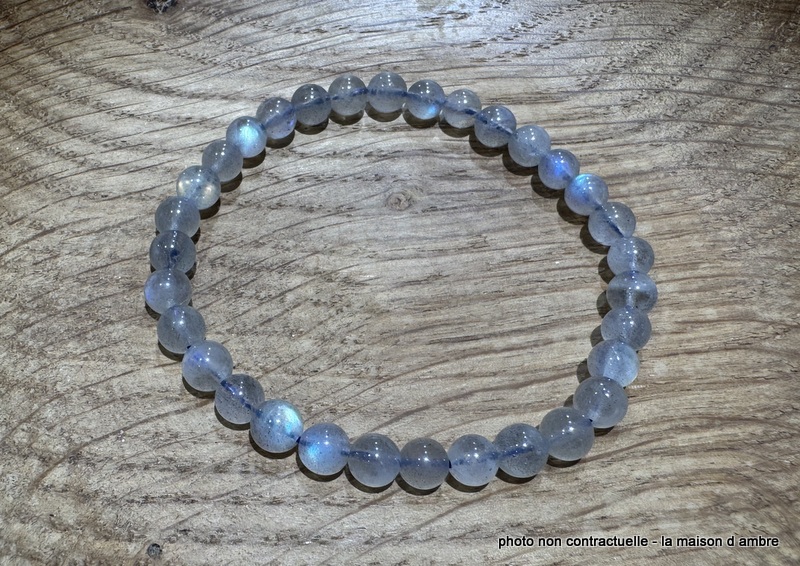 Bracelet Labradorite 6mm