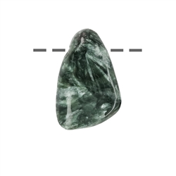 Séraphinite Pierre Percée