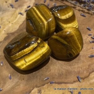 Oeil du Tigre Pierre Roulée