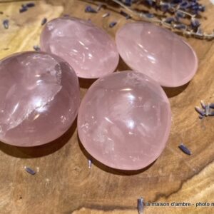 Quartz-Rose Galet PM