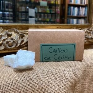 Boîte Cailloux Cèdre 80gr