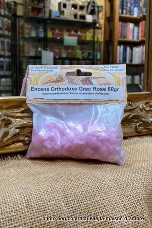 Encens Grec Rose 60gr