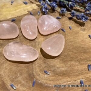 Quartz-Rose Pierre Roulée