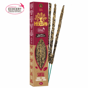 Encens Herbio Santal Labellisé Ecocert 20gr