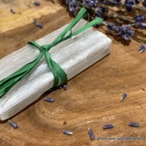 Sélénite Bâton Brute (2 pièces)