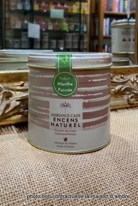 Poudre Cade Menthe Poivrée