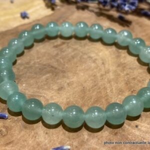 Bracelet Aventurine Verte 6mm
