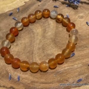 Bracelet Cornaline 8mm