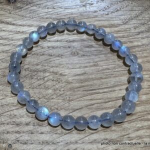 Bracelet Labradorite 6mm