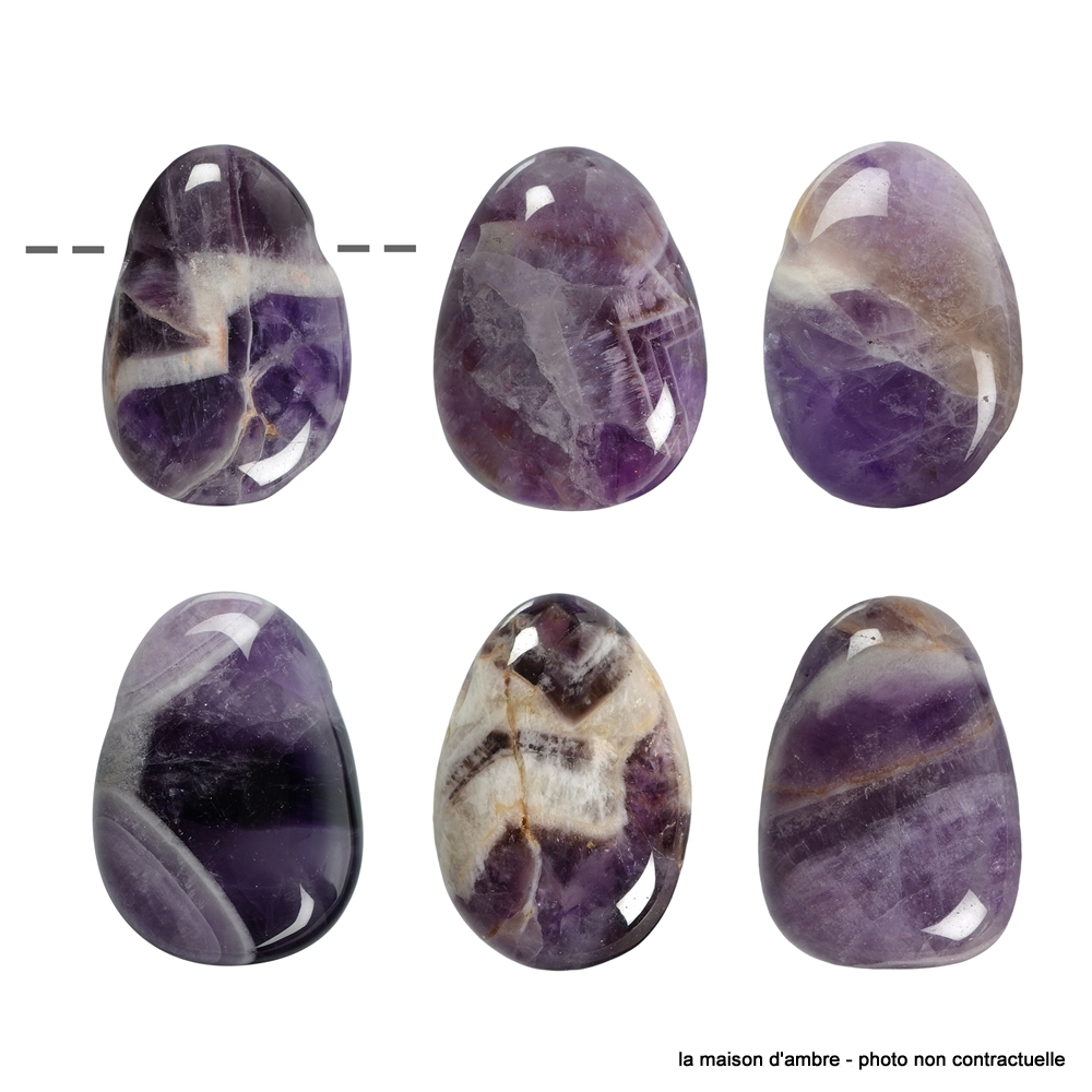 Améthyste Pierre Percée