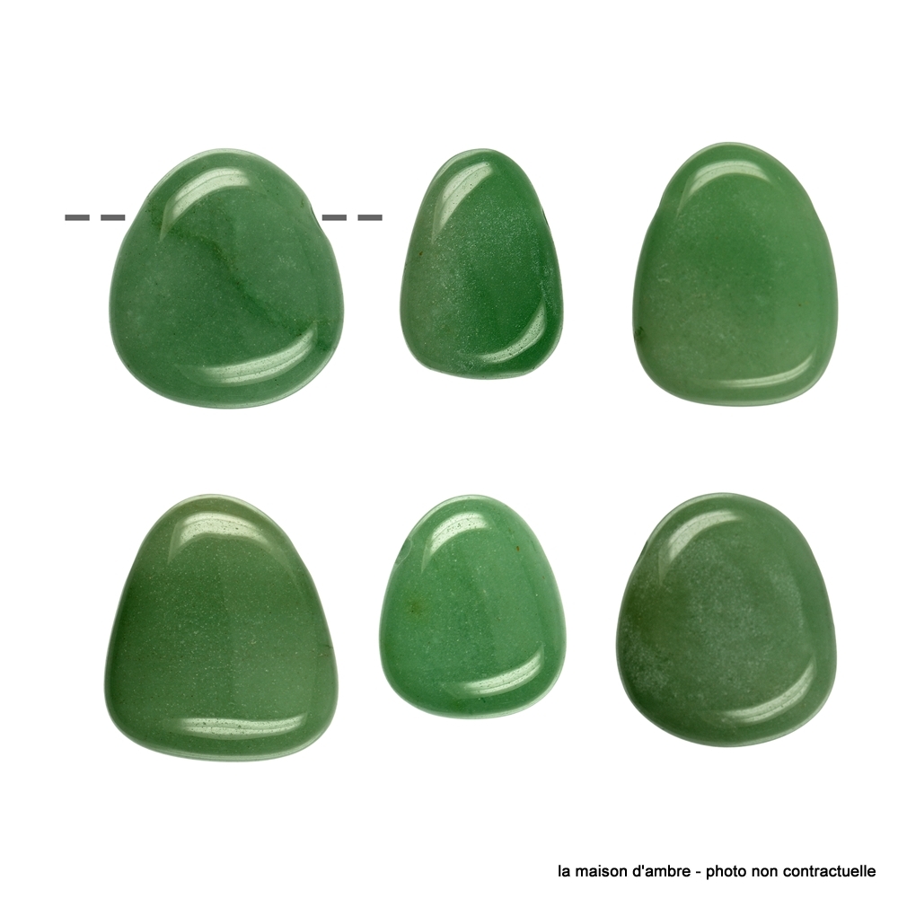 Aventurine Verte Pierre Percée