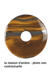 Oeil du Tigre Donut 30mm