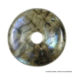 Labradorite Donut 30mm