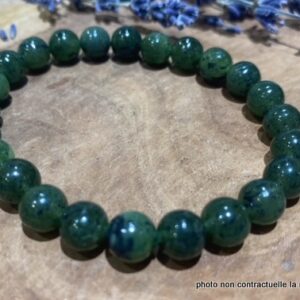 Bracelet Jade Néphrite 8mm