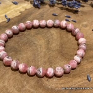 Bracelet Rhodochrosite 6mm