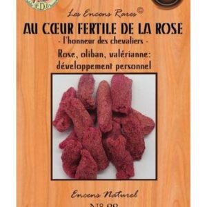 Encens Rares Au Coeur Fertile de la Rose 25gr