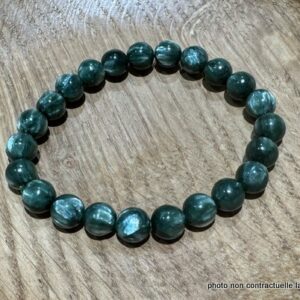 Bracelet Séraphinite 8mm