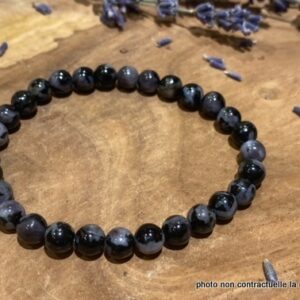 Bracelet Gabbro Indigo 6mm