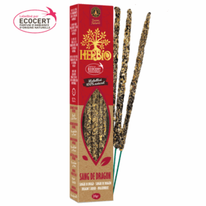 Encens Herbio Sang de Dragon Labellisé Ecocert 20gr