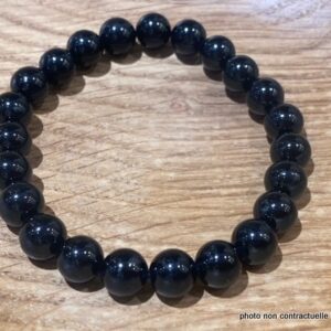 Bracelet Tourmaline Noire 8mm
