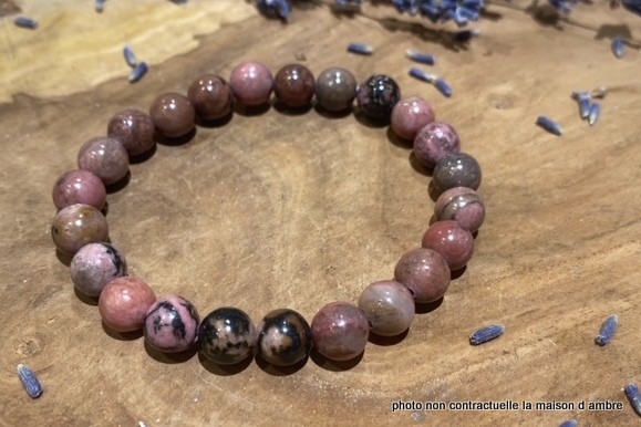 Bracelet Rhodonite 8mm