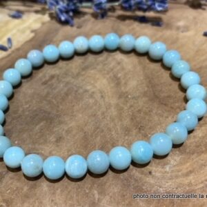 Bracelet Amazonite 6mm